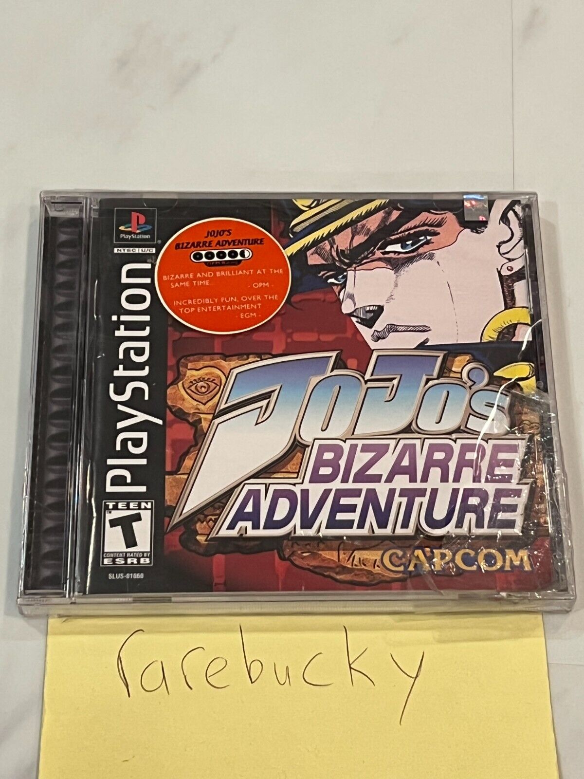 Jojo's Bizarre Adventure PS1 (PlayStation 1, 2006) Brand New Factory Sealed