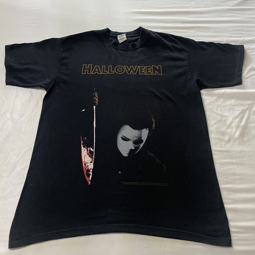 Vintage 2006 Halloween Michael Myers Shirt Size L Horror Evil Never Dies