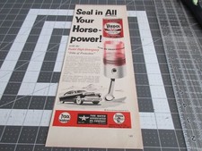 1953 Veedol Motor Oil, Print Ad - Seal in All your Horsepower