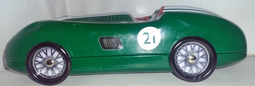 Vintage Tin European Race Car #21 Toy Carrier - Picture 2 of 10