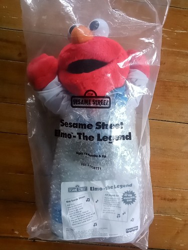 Vintage Sesame Street ELMO THE LEGEND ELVIS Doll 15" Sings and Dances SEALED NEW - Picture 6 of 7