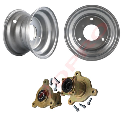 6" Wheels 145/70-6 Go Kart Tire Tube Rim Hub Taotao Coolster 125c Quad Buggy ATV - Picture 27 of 41