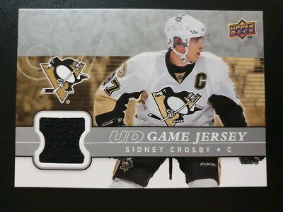 2008-09 Upper Deck Game Jerseys #GJSC Sidney Crosby