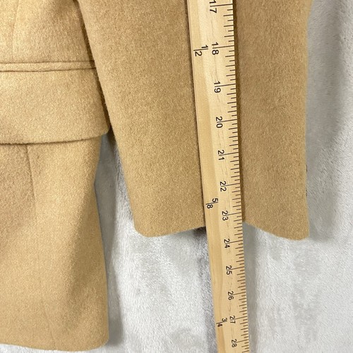 VTG Pierre Balmain Wool (?) Camel Suit Coat Made In USA Men's 44R? Classic READ - Picture 6 of 9
