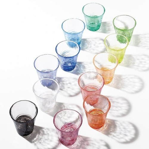 ADERIA Tsugaru Vidro Taza Libre 12 Colores 260ml Material Vidrio Soda JAPÓN NUEVO - Imagen 114 de 120