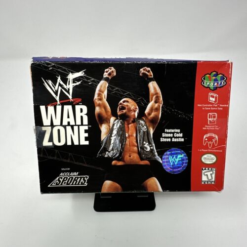 BOX ONLY - WWF War Zone (Nintendo 64, 1998) N64 - Picture 1 of 9