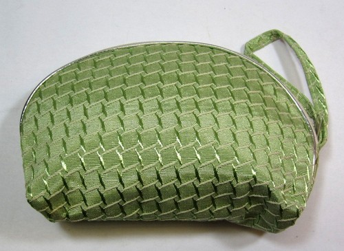 PICK 1--8" X 6" X 2 " DURABLE VINYL COSMETICS MAKE UP BAGS 1 ZIPPER - Picture 9 of 9