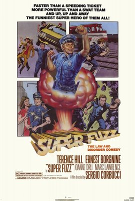 SUPER FUZZ Movie POSTER 27x40 Terence Hill Ernest Borgnine Joanne Dru Marc