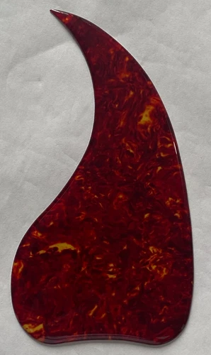Acoustic Guitar Pickguard Crystal Self Adhesive Sheet For Gibson J45,Red