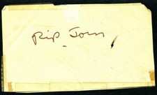 Vintage RIP TORN Autograph