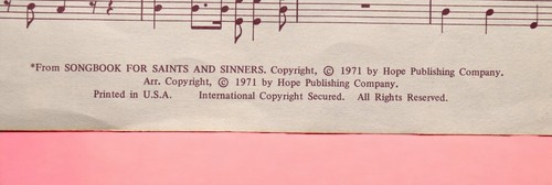 Partituras Corales Santos y Pecadores Ágape Coral Lib. Unis & SATB, piano/órgano - Imagen 6 de 6