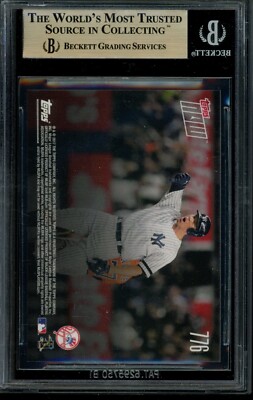 2017 Topps Now Aaron Judge BGS 9.5 Gem Mint RC Card #776