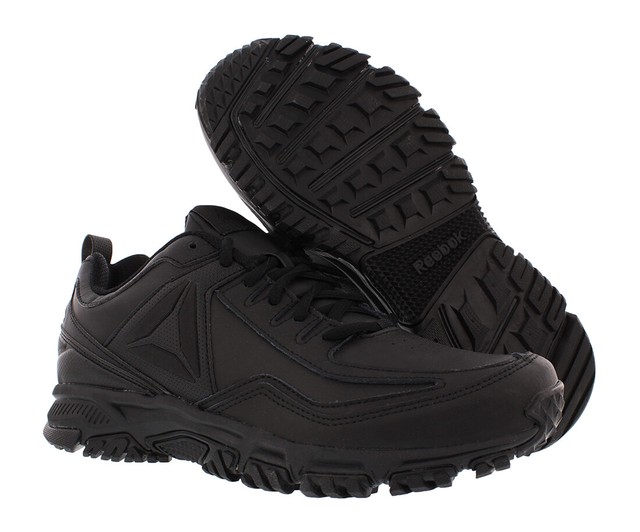 reebok men's ridgerider leather shoes
