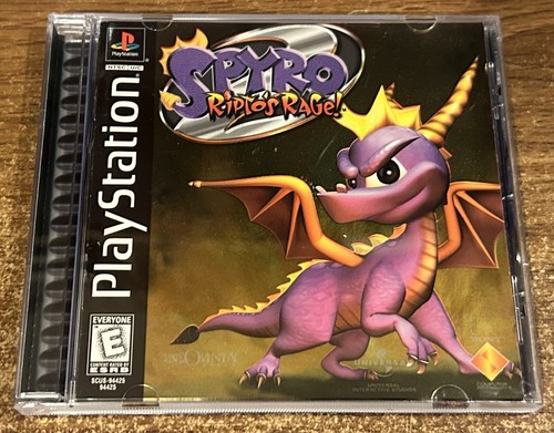 PLAYSTATION 1 - SPYRO: RIPTO’S RAGE Game w/MANUAL Tested PLAYS GREAT ...