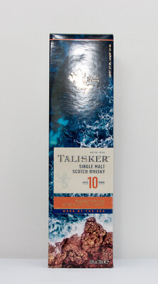 Talisker 10 Year Old Single Malt Whisky  - EMPTY BOTTLE -