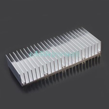 1X Silver Aluminum Heat Sink 60x150x25mm for LED and Cooler Power IC Transistor