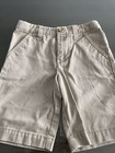 Boys Girls Khaki School Uniform Shorts Size 6