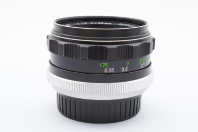 Minolta MC ROKKOR-PF 55mm F1.7 SO201 | eBay