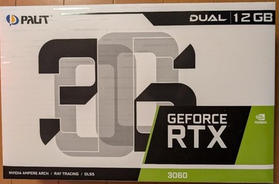 未確認品GeForce RTX 3060 12GB PALIT Amazon.com: Palit GeForce RTX 3060 Dual OC 12GB GDDR6 Graphics