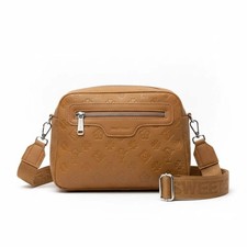 SWEET YEARS - Borsa borsetta clutch zip donna firmata tracolla logata simil pell