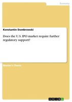 Konstantin Dombrowski | Does The U.S. Ipo Market Require Further Regulatory...