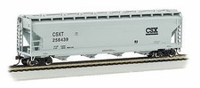 Bachmann 17501 HO Scale 56' ACF Center-Flow Covere CSX Transportation