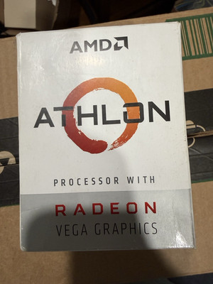AMD Athlon 200GE 2-Core 4-Thread AM4 Socket Desktop Processor with Radeon Vega G