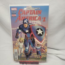 Steve Rogers Captain America #1 (2016) 1ST Print Hydra Cap NM
