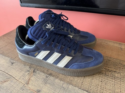 Size 10.5 - adidas Samba XLG Dark Blue Gum