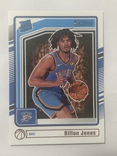 2024-25 Panini Donruss Rated Rookie Dillon Jones #250 Base Card Near Mint