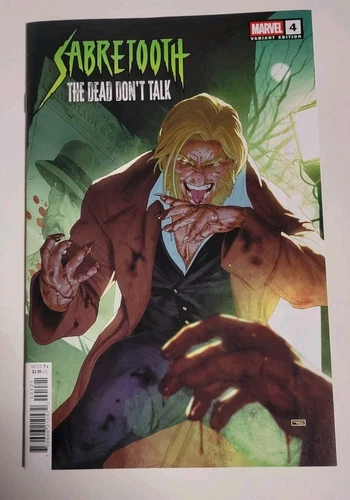 SABRETOOTH: DEAD DON'T TALK #4 03/12/2025 NM-/VF+ CLARKE VARIANT MARVEL COMICS