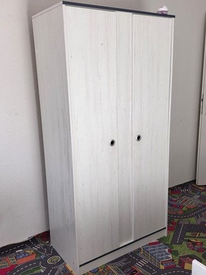 IKEA Kids Bedroom Furniture Set   Bed, Wardrobe & Storage   Used
