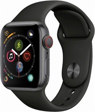 Apple Watch Series 4 40mm GPS+Cellular Unlocked Space Gray Excellent