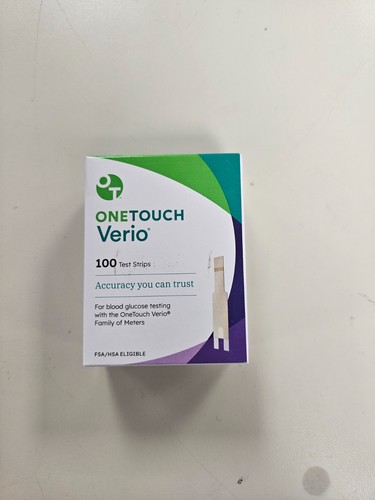 OneTouch Verio 100ct Diabetiker Teststreifen Ablaufdatum 30.11.2025