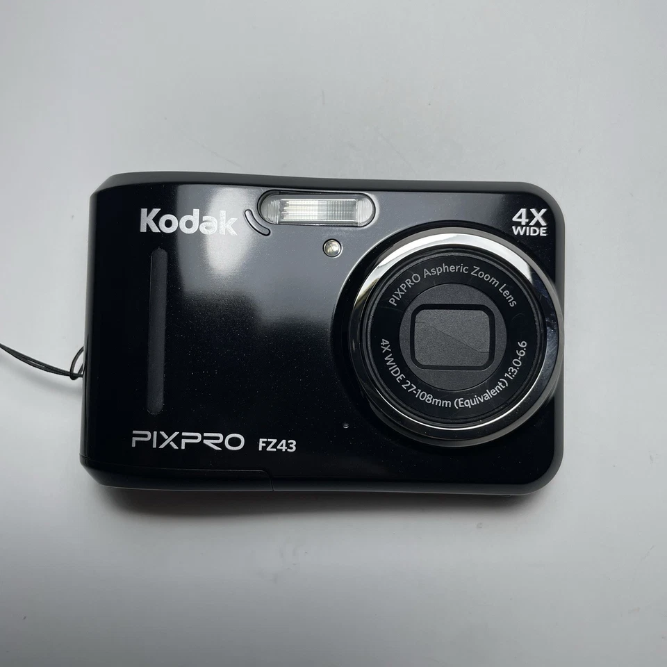 Kodak PixPro FZ43 16.0MP Compact Digital Camera Tested Working + Camera Case - Image 4 of 4