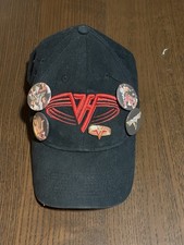 Van Halen Baseball Cap with Buttons/pin