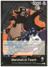 Marshall.D.Teach [Alternate Art] OP09-081 Prices | One Piece