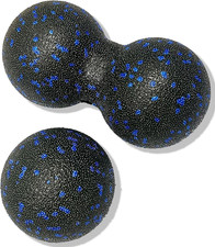Peanut Massage Ball - Double Lacrosse Massage Ball  Mobility Ball for Physical