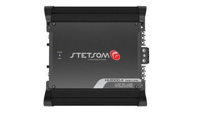 Stetsom Verstärker HL 2000.4 2 Ohm Auto Audio 2000 W 4 Kanäle 3 Tage USA