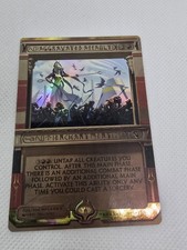 Wizards Aggravated Assault Masterpiece Amonkhet Enchantment Red Mythic Foil