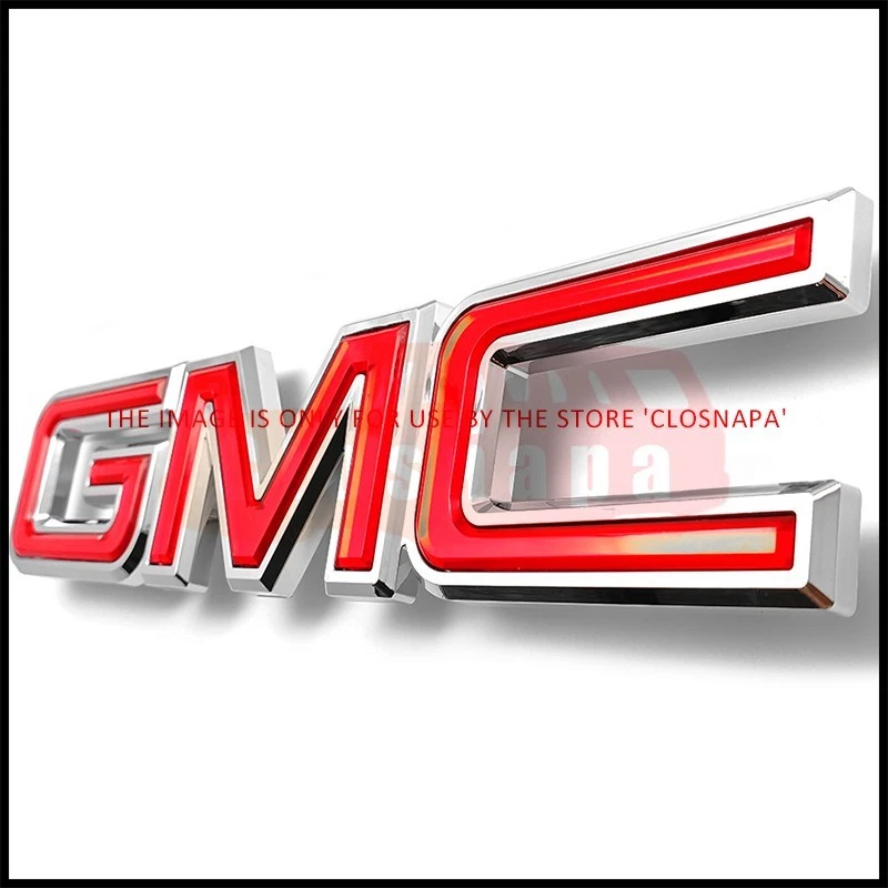 2007-2013 For GMC Sierra 1500 2500HD 3500HD Front Grille Emblem Badge 15256164 - Imagem 3 de 4