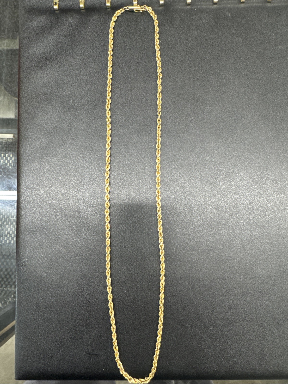 14k Gold Chain Solid Rope - image 1