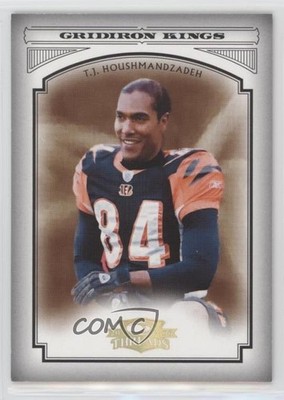 2006 Donruss Threads Pro Gridiron Kings Gold /100 TJ Houshmandzadeh #PGK-52 3c7