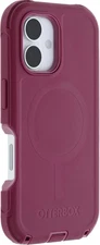 FOXBERRY PINK Case For iPhone 16 OtterBox Defender Series Case + Holster