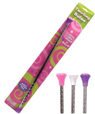 #ad Metal Twirling Baton Full Size Dance Active Girl Toys 21quot; By Schylling $19.69