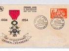 FRANCE 1954 FDC Legion d'Honneur MEDAL Illustrated Cover MILITARY NAPOLEON RF274