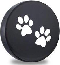 Spare Tire Cover, Weatherproof Vinyl Leather Wheel Cover for Wheel 32"-33"