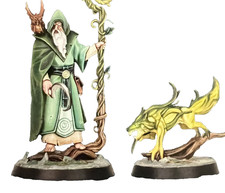 Jacobus Vyne, The Jade Wizard with Wisper Warhammer Quest: Darkwater