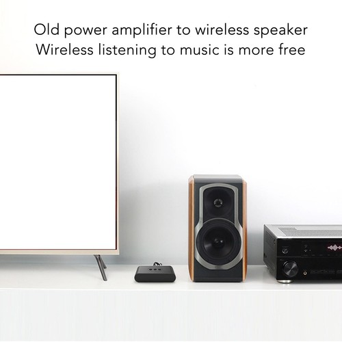 BT Receiver NFC Enabled Support U Disk 3.5mm AUX Wireless Sound Adapter For NEW - Afbeelding 9 van 12