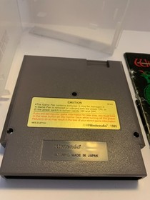 Wizardry: Proving Grounds of the Mad Overlord (NES) Cartridge & Manual Nintendo